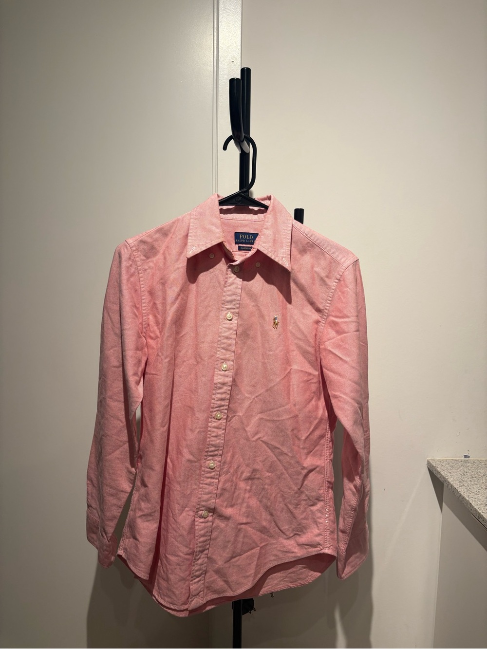 Ralph Lauren Light Pink Oxford Button-Down Shirt